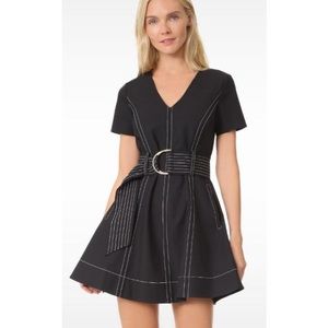 Diane Von Furstenberg D-ring fit and flare dress